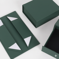 Caixa de Presente Dobrável com Fecho Magnético