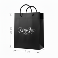 Sacola de Papel Personalizada – 21 x 15 x 7 cm