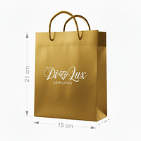 Sacola de Papel Personalizada – 21 x 15 x 7 cm