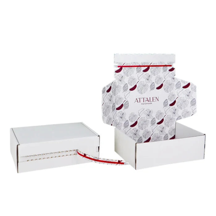 Caixa Rígida Premium Desmontável com Lacre de Segurança (Self-Seal)